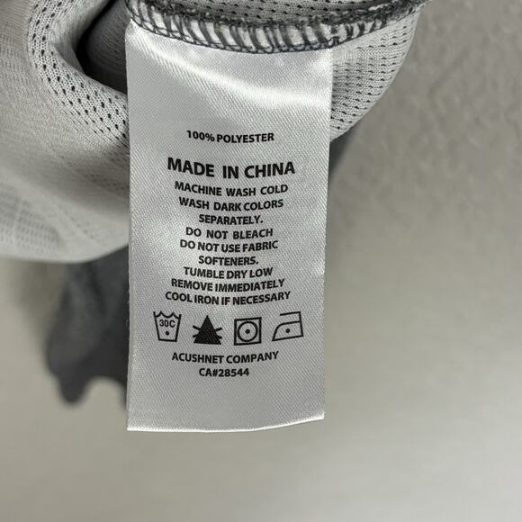 FootJoy 1/2 Zip Pullover Sweatshirt Drop Needle Gray Embroidered Sleeve Sz 2XL - Picture 6 of 6